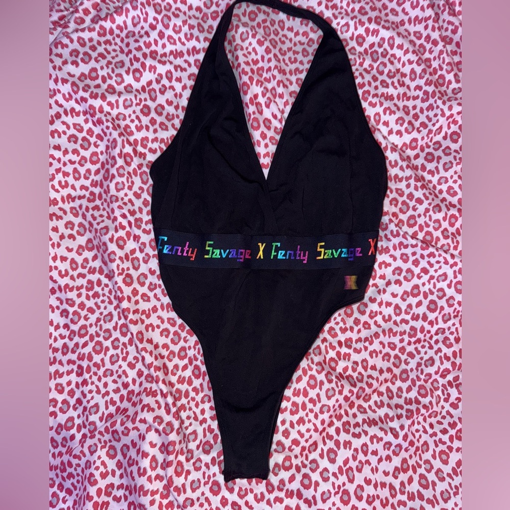 Fenty Savage Black Bodysuit